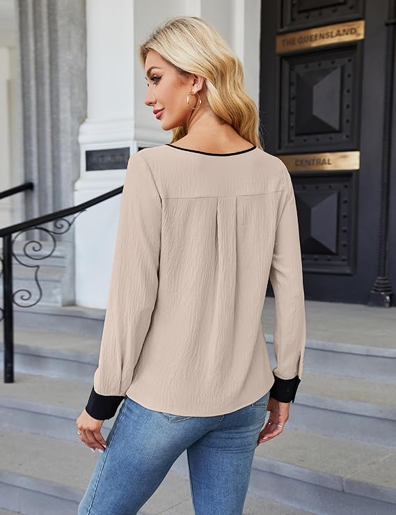 Camiseta Casual Manga Larga