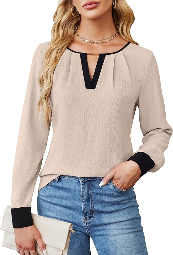 Camiseta Casual Manga Larga