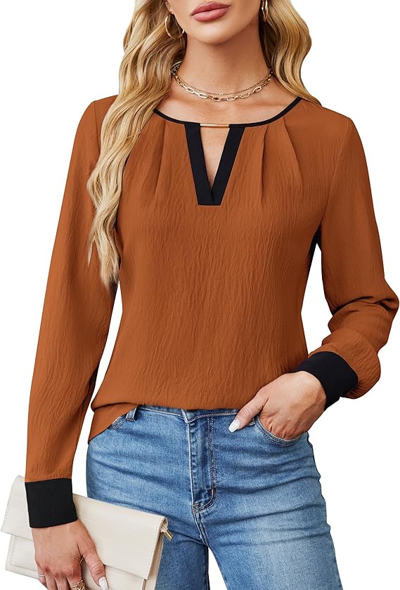 Camiseta Casual Manga Larga